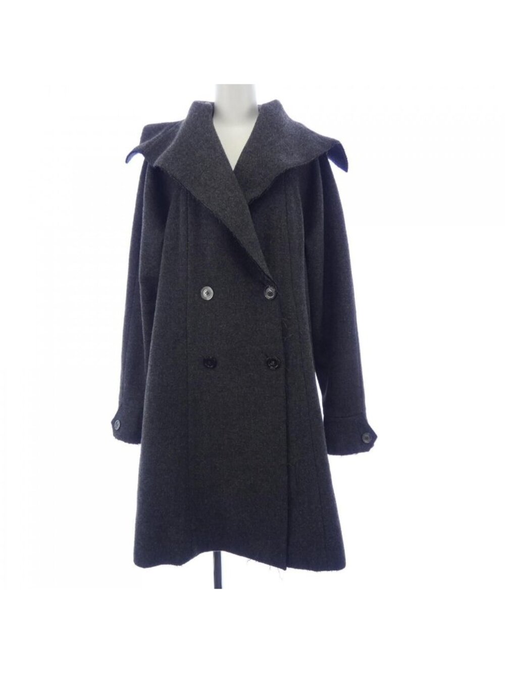 Chanel Coat Gray